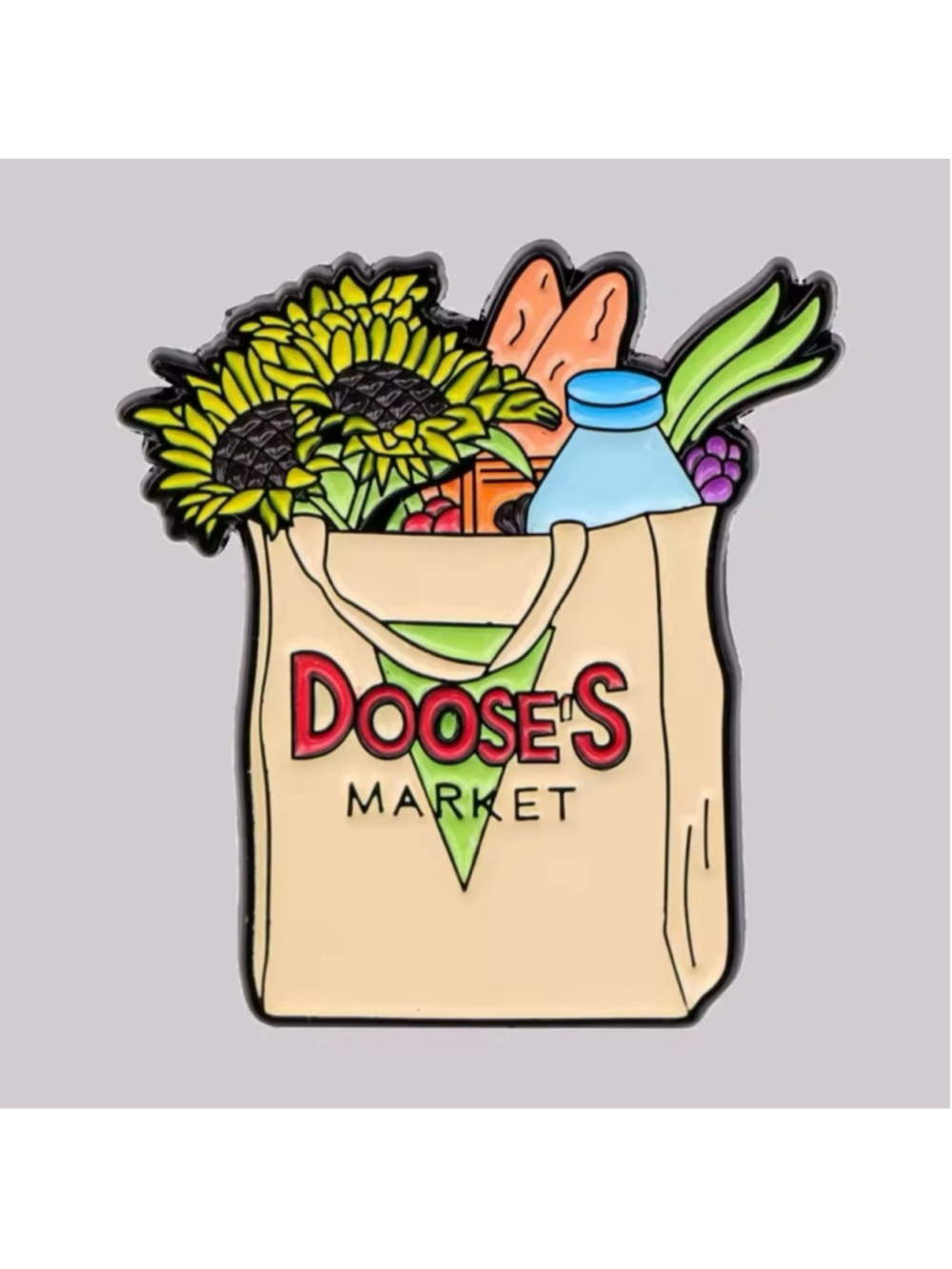 "Doose's Market" Enamel Pin - Gilmore Girls Inspired Design
